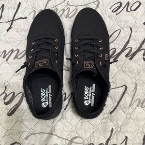 BOBS from Skechers Black and Copper Sneakers
